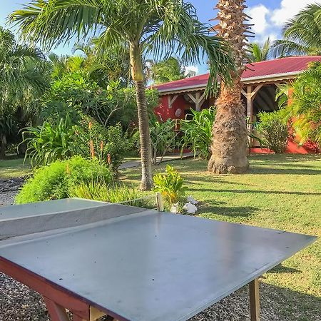 Sunset Surf Camp Hostel Saint-Francois  Buitenkant foto